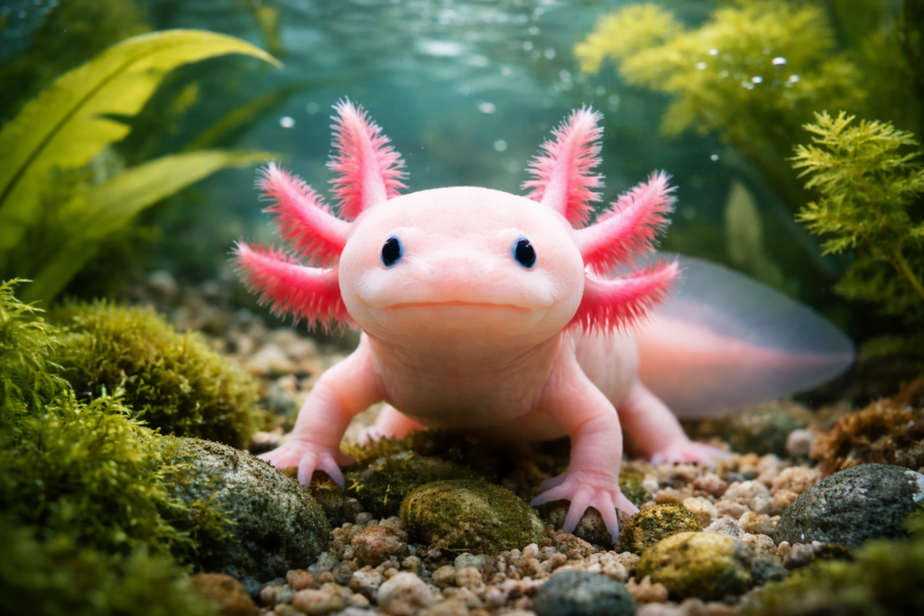 Découvrez la reproduction de l’axolotl, ses particularités étonnantes et les enjeux de conservation pour protéger cette espèce menacée d’extinction.